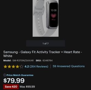 Samsung Galaxy Fit watch